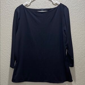 Halogen Elegant Black Blouse